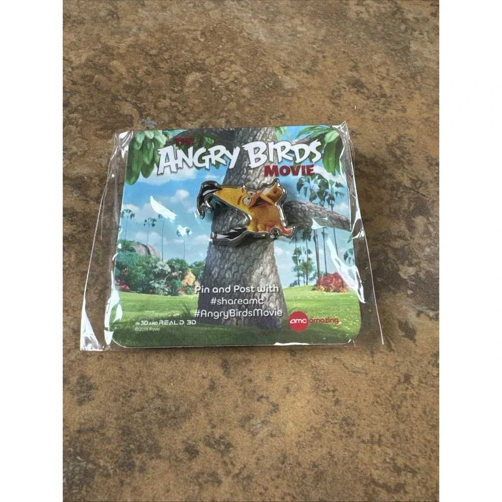 ANGRY BIRDS Movie Pins Collector Promo Merch Lot Of 16